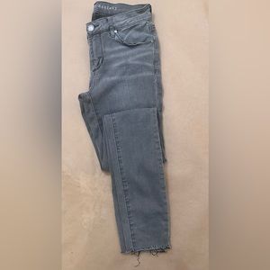 Pre-owned Articles of Society Charcoal Skinny Jeans Size 25